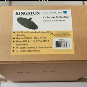 Kingston Victorian Brass Shower Head